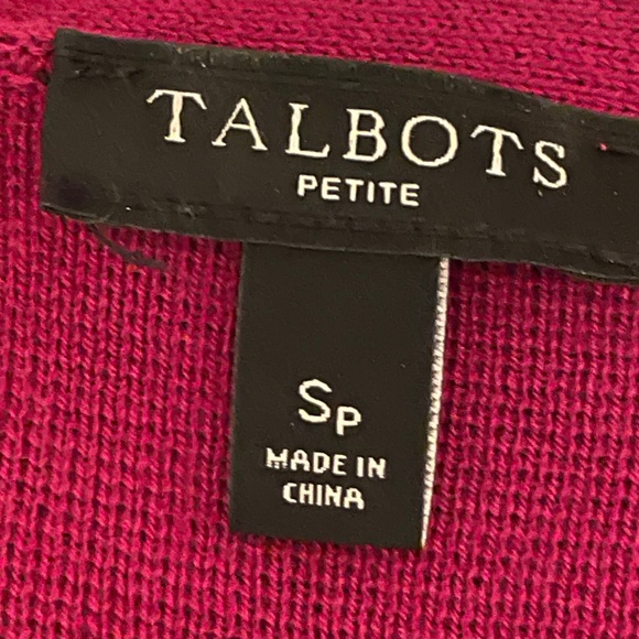 Talbots Long Open Cardigan with Matching Tank Top - Picture 3 of 8